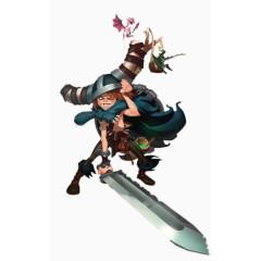 巨剑小鬼-小男孩