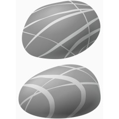 花纹鹅卵石石头