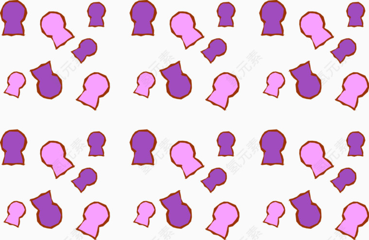 矢量花纹底纹