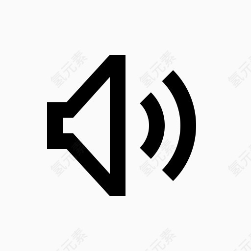 音频音乐声音扬声器体积watchify V1.0 - 32px