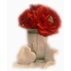 手绘花卉素材庆典花草