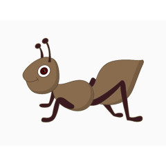 可爱卡通小蚂蚁