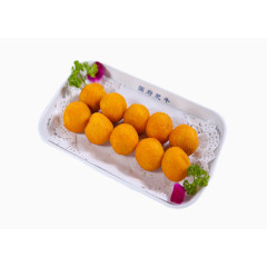 香芋地瓜丸素材图片