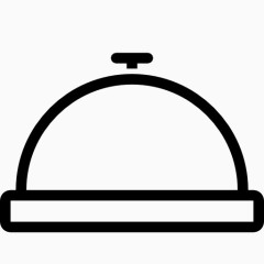 饭店服务呼叫铃图标