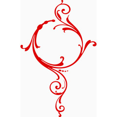 中国风花纹