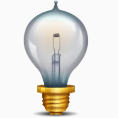 灯泡复古网络图标