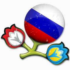 欧元俄罗斯欧元- 2012 -团队-图标