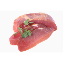 几块新鲜的肉