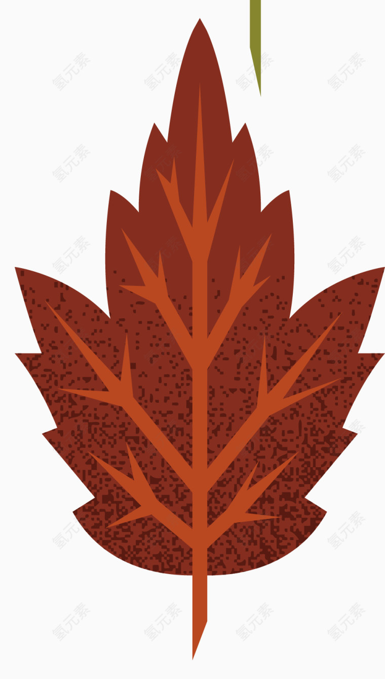 秋叶集合矢量素材