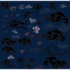 中国风水墨纹理