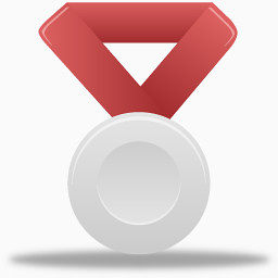 金属银红色的pretty-office-icons-part7