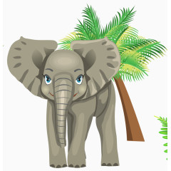 大象矢量元素