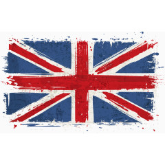 矢量怀旧英国国旗