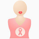 粉红色的丝带pink-ribbon-icons