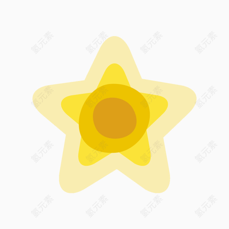 卡通星星