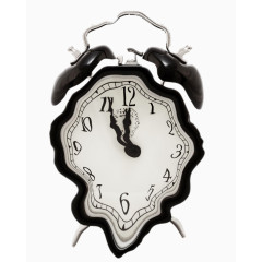 创意扭曲的闹钟