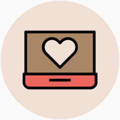 图标素材爱心图标