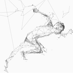 人体运动点线图