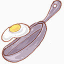 食谱韩国手绘风格可爱图标