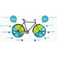 自行车分类占比.