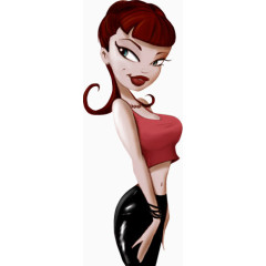 卡通西方人物素材卡通图片