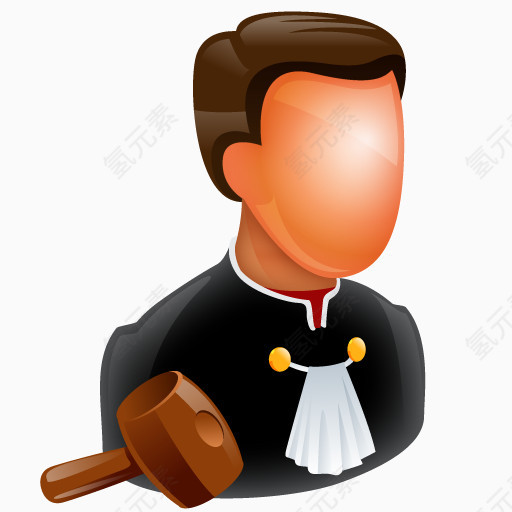 库尔特犯罪政府锤法官判断正义Kaws法律师黑手党尺度免费大老板图标集