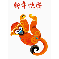 猴子图案