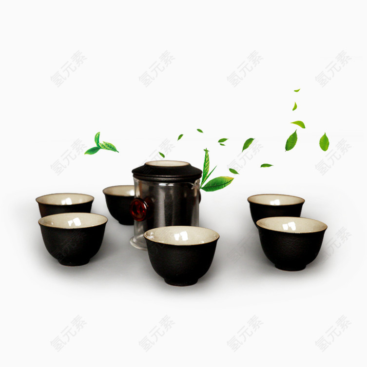 茶杯套装杯