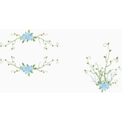 小清新花边底纹