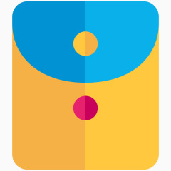 卡通精美文件袋图标