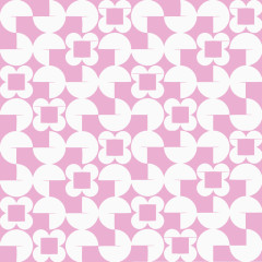 手绘插画图纹少数民族服装纹理铜钱纹粉色