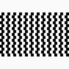 矢量黑白视觉错乱方块花纹