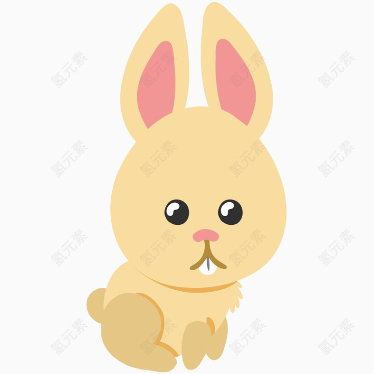 卡通可爱动物小兔子