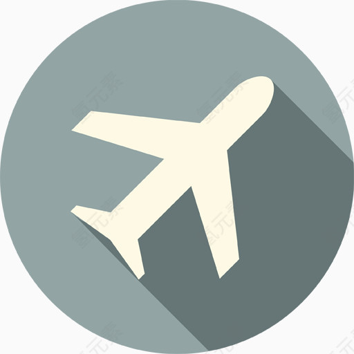 航空公司的模式图标