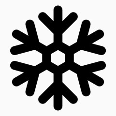 冬天雪花图标