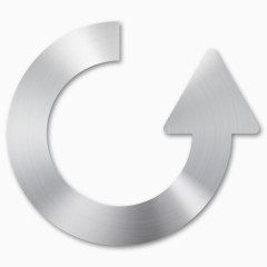 重新加载金属拉丝的图标