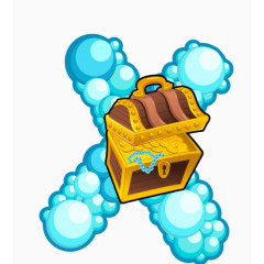 海洋动物英文字母X