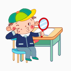 学校手绘