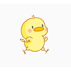 卡通可爱小鸡仔