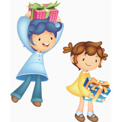 可爱卡通创意人物