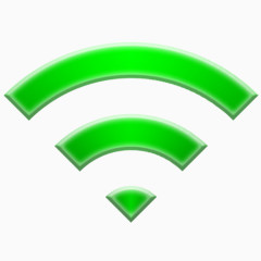 绿色wifi标志