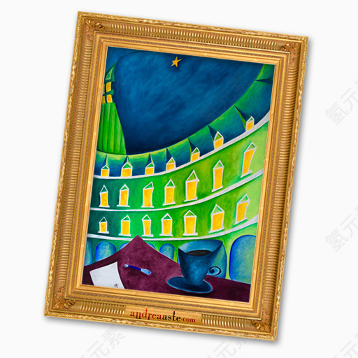 油画