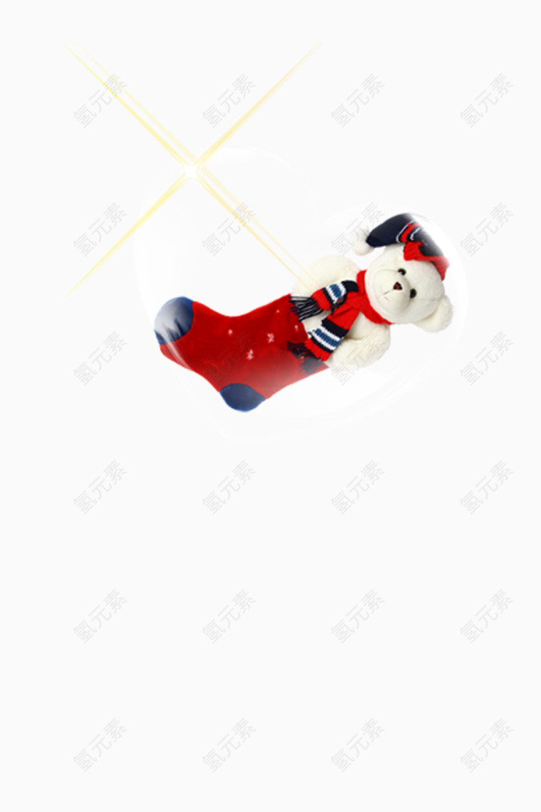 圣诞礼物卡通免抠图素材