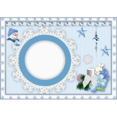 圣诞框架平面设计图图片