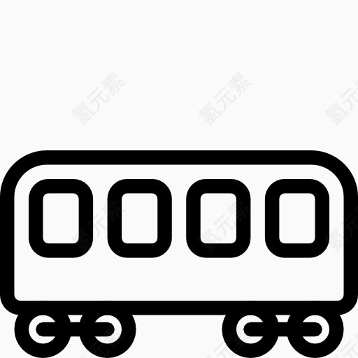 铁路车ios7-Line-icons