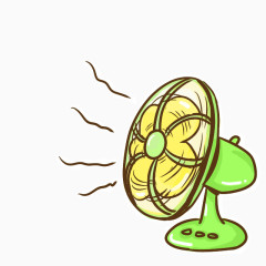 绿色风扇