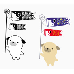 日式小清新卡通动物装饰