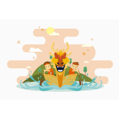 端午节龙舟设计