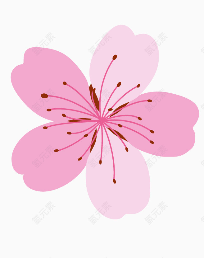 花瓣花朵花卉元素