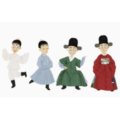 古装男衣服区分